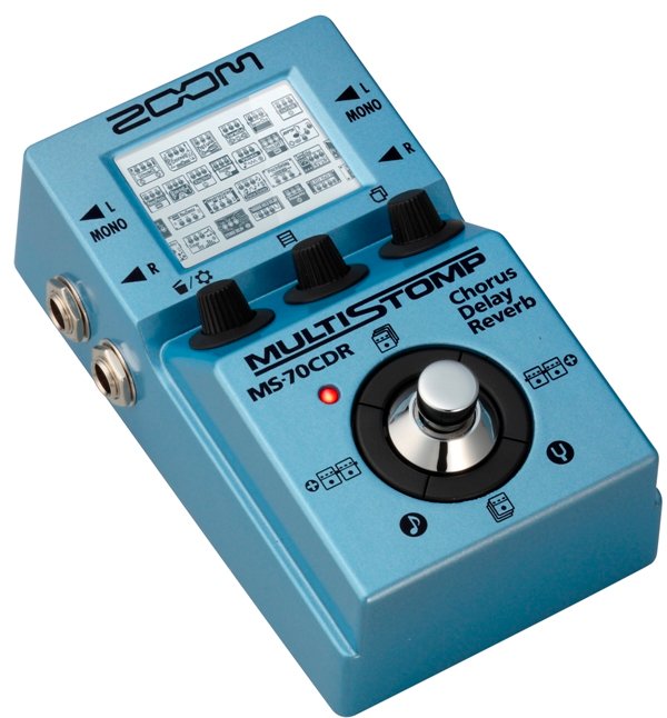 Jual Zoom MS 70CDR MultiStomp Chorus / Delay / Reverb Pedal